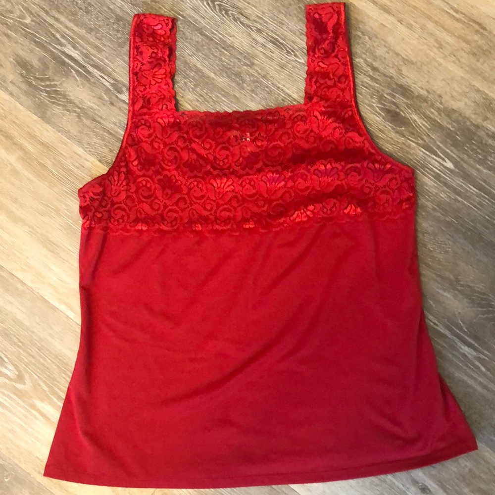 Bay Studio intimate  Red Sexy Top
